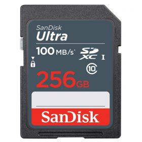 SanDisk Ultra 256GB SDXC Memory Card 100MB/s