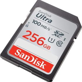 SanDisk Ultra 256GB SDXC Memory Card 100MB/s
