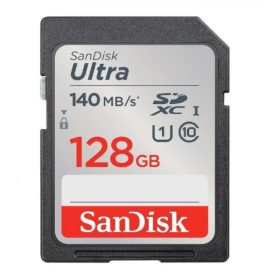 SanDisk 128GB Ultra (140Mb/s) UHS-I SDXC Memory Card